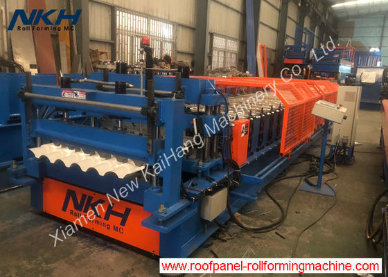 comprare Tile roll forming machine, step tile, metal tile, roofing tile, semi-round online manufacture