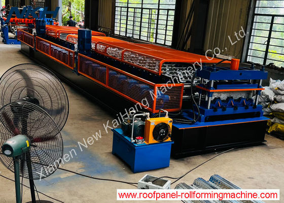 comprare La piattaforma che rende la macchina facile funziona, rotola formando la macchina per la struttura edile, con la scatola di Gera su ogni fase online manufacture