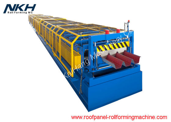 comprare Rotolo blu delle macchine per fabbricare le piastrelle per pavimento che forma linea per il pannello della piattaforma del ponte online manufacture