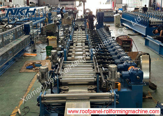 C76-200 Purlin Automatic Changing Automatic Stacking Roll Forming Machine
