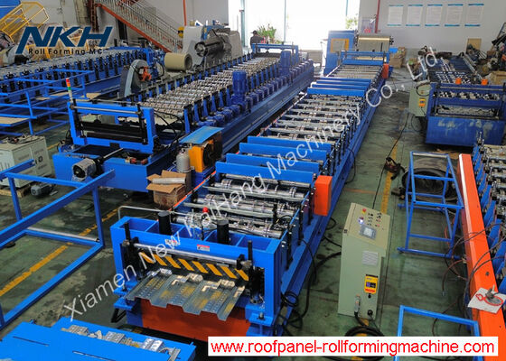YX54-321-960 Deck Roll Forming Machine pannello di ponte metallico per la costruzione in acciaio