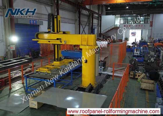 Linea di impilamento e cesoiatura raddrizzatrice /0.3-3.0mm*1550mm Macchina tagliata a misura Macchina personalizzata Linea di lavorazione automatizzata della lamiera